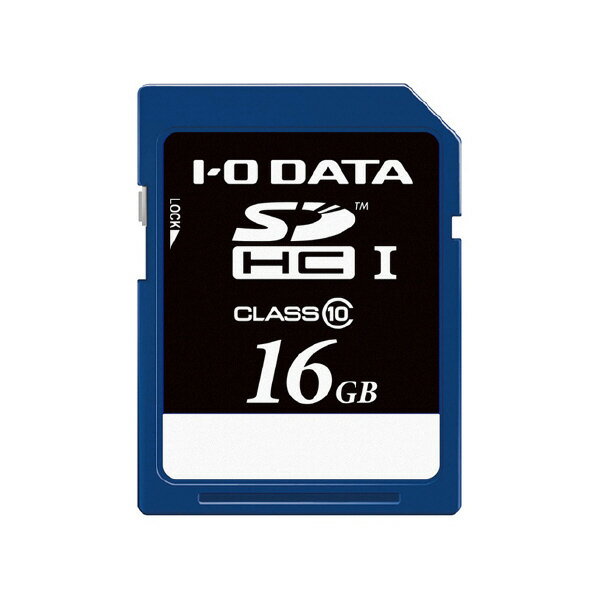 I Oデータ スピードクラス10対応 SDメモリーカード 16GB オリジナル IESD16G10 IESD16G10