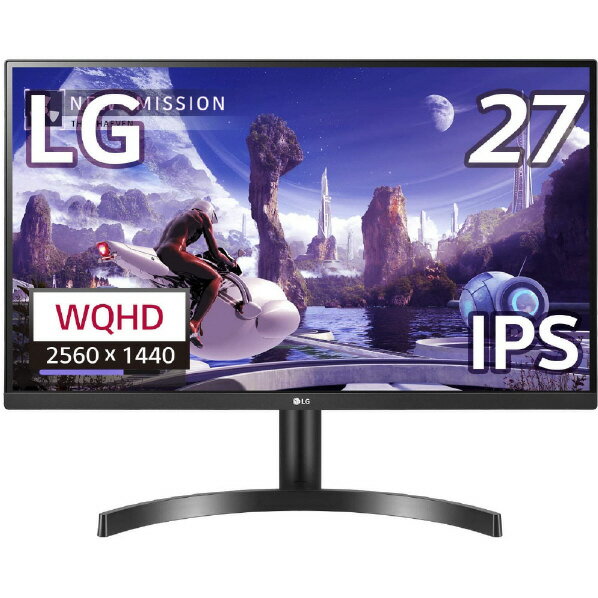 LGエレクトロニクス Japan 27型液晶ディスプレイ 27QN600-BAJP [27QN600BAJP]【RNH】