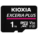 KIOXIA microSDHC/microSDXC UHS-J[h(1TB) EXCERIA PLUS KMUH-A001T [KMUHA001T]