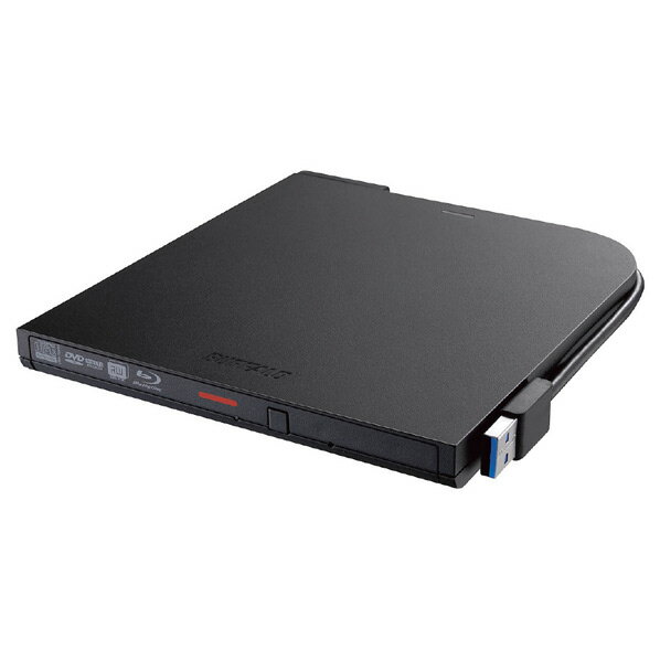 バッファロー USB3．2(Gen1)対応 ポータブルブルーレイドライブ 書込ソフト添付 ブラック BRXL-PTV6U3-BKB BRXLPTV6U3BKB 【RNH】