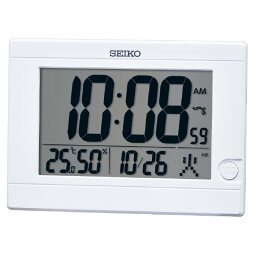 SEIKO 電波置き掛け兼用時計 SQ447W [SQ447W]