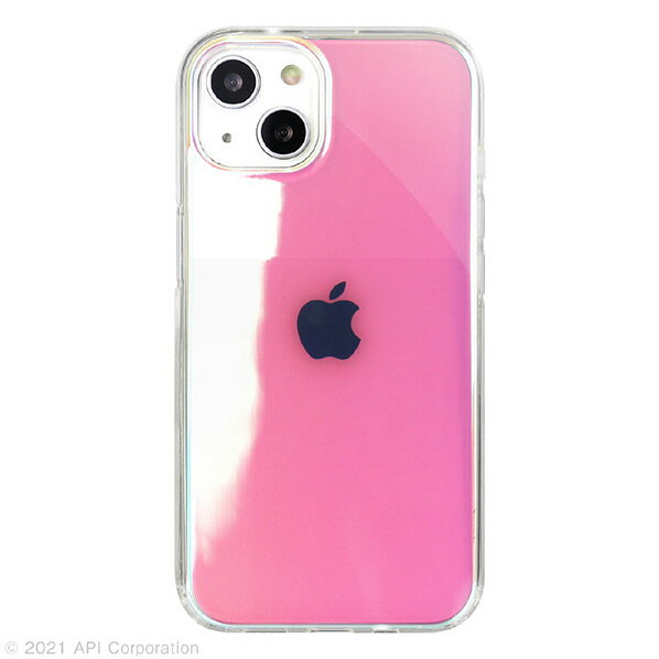 EYLE iPhone 13用ケース Carat オーロラ PINK PEI24-CR01-PK 