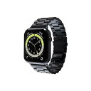 【5/1限定 エントリーで更にポイントUP!】miak Apple Watch 42/41/40/38mm用METAL BAND ブラック SFBMA-W384...