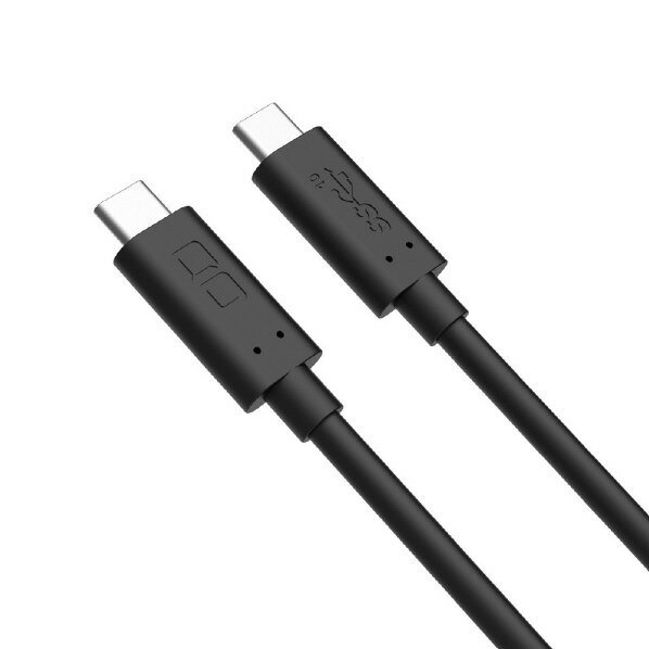 CIO PD 100W Type-C to Type-C ケーブル 1m ブラック CIO-CCPD100W-1-BK [CIOCCPD100W1BK]