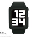 EYLE Apple Watch Series 6/5/4/SE用ケース付きバンド 40mm TILE BLACK XEA04-TL-BK 