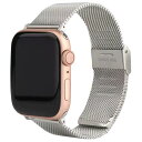 【5/1限定 エントリーで更にポイントUP!】VPG Apple Watch用ステンレスバンド 38-41mm シルバー AW-STN01SL [AWSTN01...