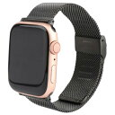 【5/1限定 エントリーで更にポイントUP!】VPG Apple Watch用ステンレスバンド 38-41mm ブラック AW-STN01BK [AWSTN01...