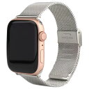 【5/1限定 エントリーで更にポイントUP!】VPG Apple Watch用ステンレスバンド 42-45mm シルバー AW-STN02SL [AWSTN02...