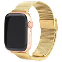 【5/1限定 エントリーで更にポイントUP!】VPG Apple Watch用ステンレスバンド 42-45mm ゴールド AW-STN02GD [AWSTN02...