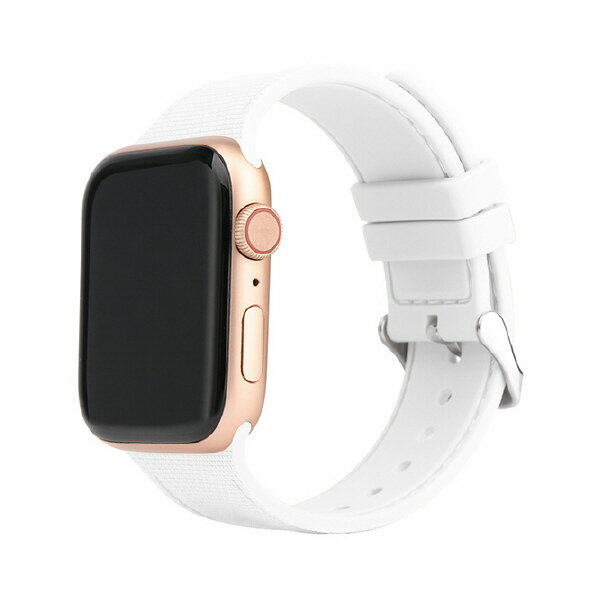 VPG Apple Watch用シリコンバンド 42-45mm ホワイト AW-SIF02WH [AWSIF02WH]【MYMP】