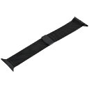 【5/1限定 エントリーで更にポイントUP!】ラスタバナナ Apple Watch 38/40/41mm用ステンレスメッシュバンド ブラック RBLAW4004...