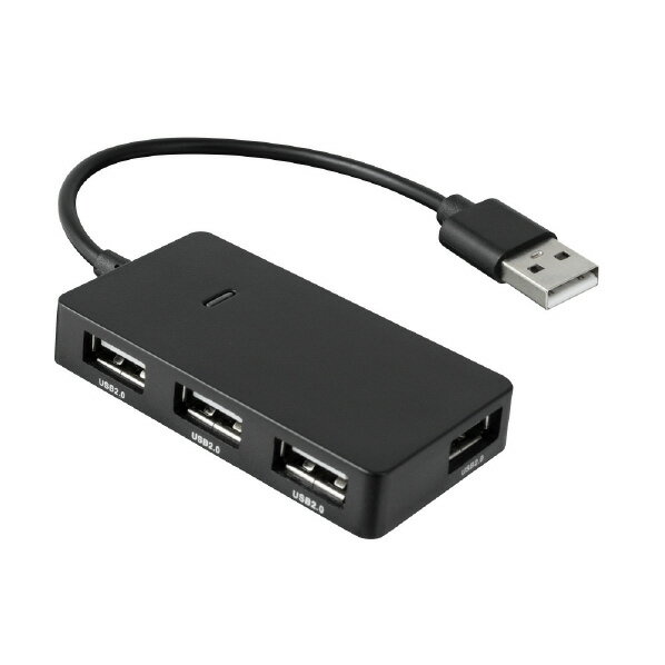 グリーンハウス 4ポート USB2．0 HUB 