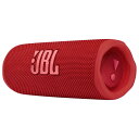 [JBL ポータブルウォータープルーフスピーカー FLIP6 レッド JBLFLIP6RED [JBLFLIP6RED]] の商品説明●ポータブル Bluetoothスピーカー。●片手で持ち運べるコンパクト設計。●本格的な2ウェイ・スピーカー構成。44×80mm楕円形ウーファー×1、16mm径ツイーター×1、パッシブラジエーター×2搭載。●屋内外でも安心して使える防水、防塵性能IP67。●Bluetoothによって複数台のスピーカー同士を接続できる「PartyBoost」機能搭載。●バッテリー残量の心配はもう不要。1回の充電で最大約12時間再生が可能です。[JBL ポータブルウォータープルーフスピーカー FLIP6 レッド JBLFLIP6RED [JBLFLIP6RED]]のスペック●スピーカー構成:45×80mmウーファー、16mmツイーター●出力 電圧:20W RMS(ウーファー)、10W RMS(ツイーター)●周波数特性:63Hz〜20kHz●S/N比:>80dB●電池の種類:リチウムイオンポリマー 17.28Wh(3.6V/4800mAh相当)●バッテリー充電時間:2.5時間(5V、3A)●音楽再生時間:最大12時間(音量と再生するコンテンツによって異なります)●Bluetooth&reg;バージョン:5.1●Bluetooth&reg;プロファイル: A2DP 1.3、AVRCP 1.6●Bluetooth&reg;トランスミッターの周波数帯域:2400MHz 〜 2483.5MHz●Bluetooth&reg;トランスミッター出力: 10dBm (EIRP)●Bluetooth&reg;トランスミッターの変調方式:GFSK、π/4-DQPSK、8DPSK●2.4GHz SRD 周波数範囲:2407 MHz〜2475 MHz●SRD トランスミッターパワー:●ケーブルタイプ:USB Type-C充電ケーブル●ケーブルの長さ:1.2m●最高動作温度:45℃●寸法:W17.8×H6.8×D7.2cm●質量:550g●同梱品:JBL Flip 6×1、USB Type-Cケーブル×1、クイック・スタート・ガイド×1、警告/安全シート×1○初期不良のみ返品可