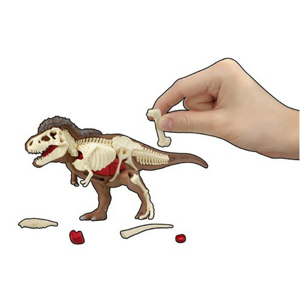 メガハウス 解体パズル・サイエンスティラノサウルス復元パズル カイタイテイラノサウルスフクゲンパズル 