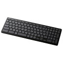 【5/1限定 エントリーで更にポイントUP!】エレコム WWCB認証 抗菌 Bluetoothキーボード ブラック TK-CB02BPKBK [TKCB02BP...