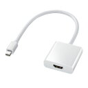 サンワサプライ Mini DisplayPort-HDMI変換アダプタ AD-MDPHD04 [ADMDPHD04]