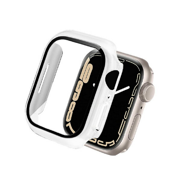 クールモバイルカンパニー Apple Watch Series 7(45mm)用フルカバーケース ホワイト AWPC45-WH [AWPC45WH]