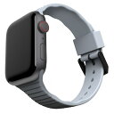 【5/1限定 エントリーで更にポイントUP!】URBAN ARMOR GEAR Apple Watch 45/44/42mm用シリコンバンド ソフトブルー UA...