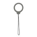 【8/1限定 エントリーで最大P5倍】Hamee リングストラップ IFACE REFLECTION SILICONE RING グレー 41-917916 [...