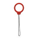 【8/1限定 エントリーで最大P5倍】Hamee リングストラップ IFACE REFLECTION SILICONE RING レッド 41-917930 [...