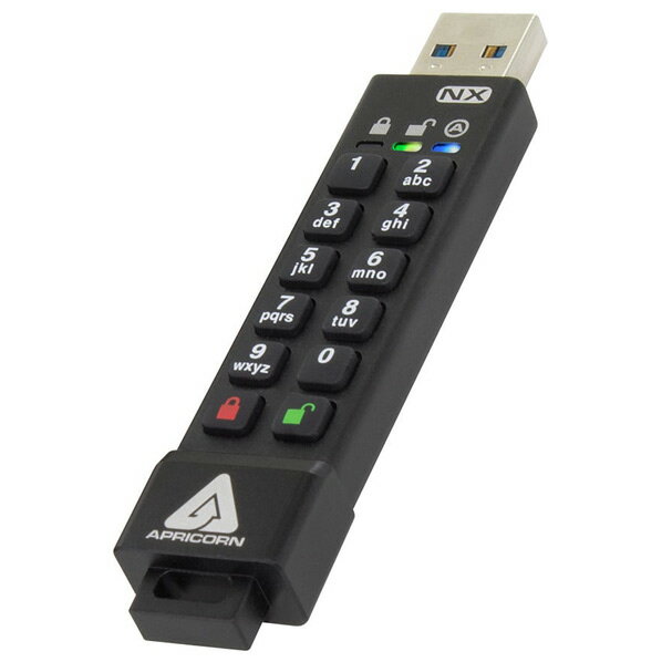 APRICORN USB3.0 Flash Drive Aegis Secure Key 3NXシリーズ ASK3-NX-4GB [ASK3NX4GB]