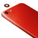 【8/1限定 エントリーで最大P5倍】PGA iPhone SE(第3世代)/SE(第2世代)/8/7用カメラレンズプロテクター レッド PG-22MCH03R...