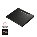 ナカムラ WALL TVスタンド V2・V3・V5対応棚板 レギュラーサイズ EQUALS・WALLシリーズ サテンブラック D05000002 [D05000002]