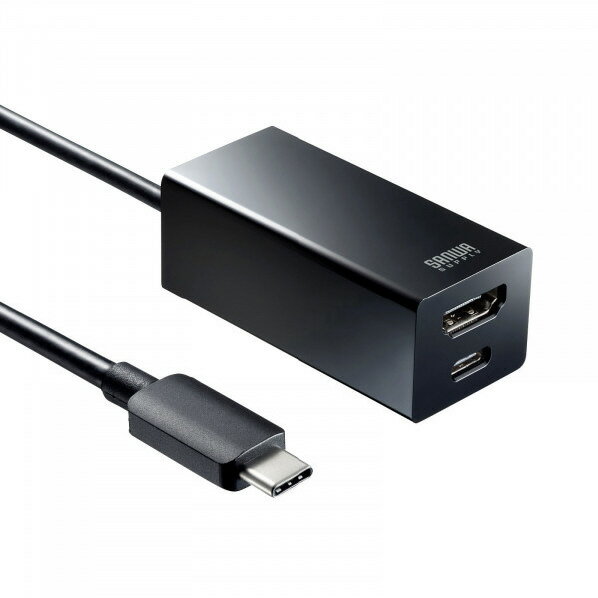 TTvC USB Type-Cnut HDMIϊA v^ ubN USB-3TCH34BK [USB3TCH34BK]