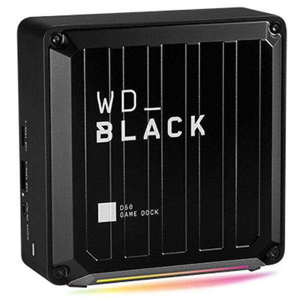 WESTERN DIGITAL ノートPC用Thunderbolt 3対応ゲームドックSSD(2TB) WDBA3U0020BBK-NESN [WDBA3U0020BBKNESN]