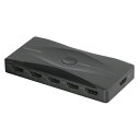 【8/1限定 エントリーで最大P5倍】グリーンハウス HDMIセレクタ 手動切り替えモデル HDCP 2.2 HDR10 Input5+Output1ポート ブ...