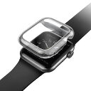 【5/1限定 エントリーで更にポイントUP!】UNIQ Apple Watch 44mm用HYBRID CASE WITH SCREEN PROTECTION ...