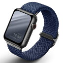 【5/1限定 エントリーで更にポイントUP!】UNIQ Apple Watch 42/44/45mm用BRAIDED STRAP UNIQ ASPEN OXFO...