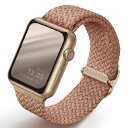 UNIQ Apple Watch 38/40/41mm用BRAIDED STRAP UNIQ ASPEN GRAPEFRUIT PINK UNIQ-40MM-ASPPNK [UNIQ40MMASPPNK]