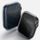 【5/1限定 エントリーで更にポイントUP!】UNIQ Apple Watch 45mm用CASE DUAL PACK UNIQ GLASE CLEAR / S...