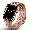 【5/1限定 エントリーで更にポイントUP!】UNIQ Apple Watch 38/40/41mm用BRAIDED STRAP UNIQ ASPEN DESI...