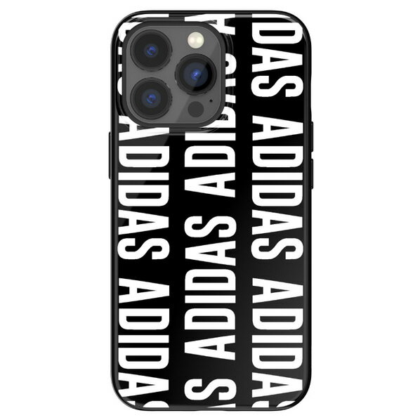 アディダス スマホケース メンズ Adidas iPhone 13 Pro用SP Snap Case Logo SS22 black/white 47831 [47831]