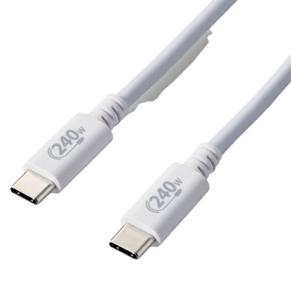 GR USB2D0P[u(FؕiEUSB Type-C to USB Type-C) 1D0m zCg U2C-CCPE10NWH [U2CCCPE10NWH]