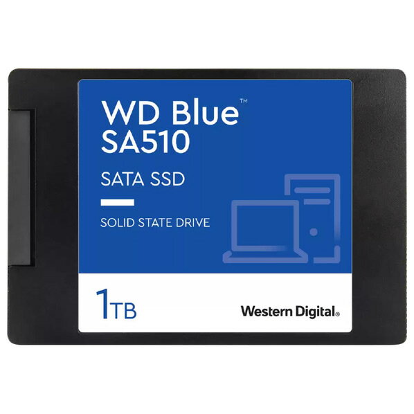 Western Digital 2．5インチ SATA 内蔵SSD(1TB) WD Blue SA510 WDS100T3B0A [WDS100T3B0A]