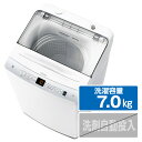 ハイアール 7．0kg全自動洗濯機 オリジナル ホワイト J