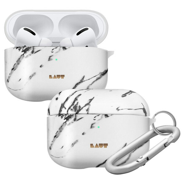 LAUT AirPods PropP[X HUEX ELEMENTS Marble White L_APP_HXE_MW [LAPPHXEMW]