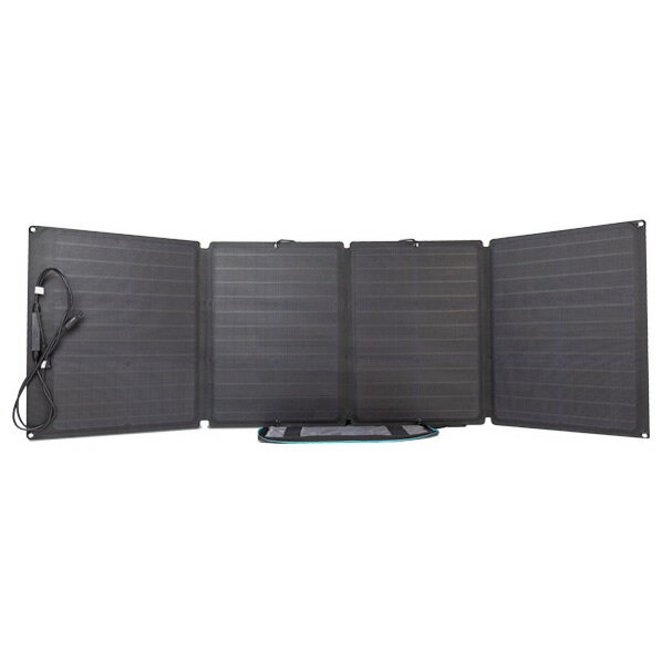 EcoFlow EFDELTA用110W ソーラーチャージャー ブラック EFSOLAR110N [EFSOLAR110N]【MYMP】