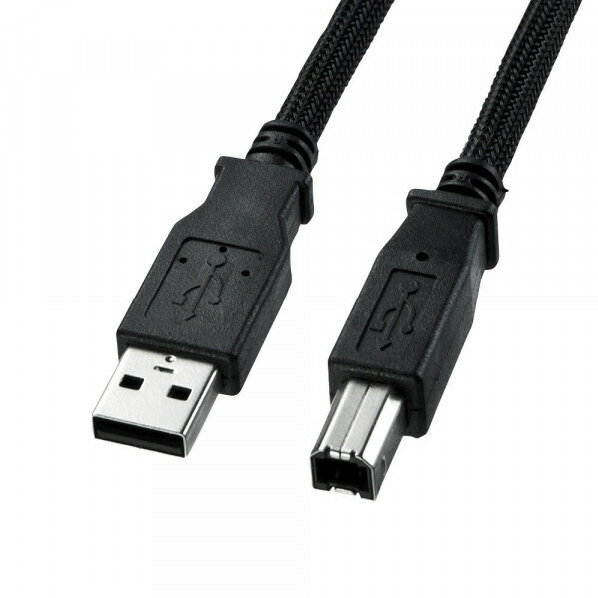 無料 ナイロンメッシュUSB2.0ケーブル 2m KU20-NM20K2