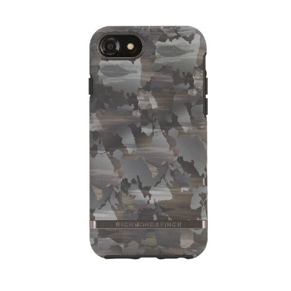 Richmond & Finch iPhone SE(第3世代)/SE(第2世代)/8/7/6s/6用Freedom Case Camouflage black details 31206 [31206]