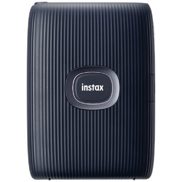 [富士フイルム スマートフォン用プリンター チェキ instax mini Link 2 スペースブルー INSMINILINK2SPBLUE [INSMINILINK2SPBLUE]] の商品説明●画像の選択から加工まで、スマホから専用アプリで簡単に操作してプリントできます。拡大縮小や回転はもちろん、明るさや色の調整なども自由自在。●コンパクトで持ち運びしやすく、USB充電式で電源ケーブル不要のため、いつでもどこでもプリントしてその場で思い出をシェアできます。[富士フイルム スマートフォン用プリンター チェキ instax mini Link 2 スペースブルー INSMINILINK2SPBLUE [INSMINILINK2SPBLUE]]のスペック●記録方式:有機ELによる3色露光方式●使用フィルム:富士フイルム インスタントフィルム instax mini(別売)●画面サイズ:62mm×46mm●露光画素数:800×600ドット●露光解像度:12.5ドット/mm(318dpi、80μmドットピッチ)●露光階調:RGB各色256階調●インターフェース 準拠規格:Bluetooth Ver.4.2(BLE)●プリント可能画像フォーマット:JPEG、PNG、HEIF、DNG●画像書き込み時間:画像データ受信完了後、書き込みからフィルム排出まで約15秒●プリント可能枚数:約100枚(フル充電から) ※使用条件によりプリント枚数は異なります。●電源:リチウムイオン電池(内蔵型:取り外し不可)●充電時間:約80〜120分(気温、バッテリーの残量によって異なります。)●消費電力:約3W●動作環境:温度/+5℃〜+40℃、湿度/20%〜80%(結露しないこと)●寸法:9.19×3.64×12.48cm(突起部除く)●質量:210g(フィルム別)●同梱物:Micro USB ケーブル(BOD700-200、長さ30cm)○初期不良のみ返品可