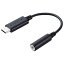 쥳 USB Type-C to 35mm Ѵ֥ ֥å MPA-C35DBK [MPAC35DBK]JMPU