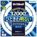 3波長形丸管蛍光ランプ ひときわ明るいさわやかな光 32W40W2本セット [昼光色] FCL32.40EX-D-XL2