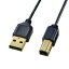 掠ץ饤 ˺USB֥(USB2.0 A-Bס2m) ֥å KU20-SL20BKK [KU20SL20BKK]