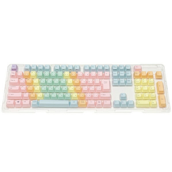 FILCO Macaron Keycap Set 日本語108キー・上面印字・かなあり マカロンキーキャプシリーズ FKCS108JR [FKCS108JR]【MAAP】