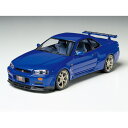 タミヤ 1/24 スポーツカーシリーズ No．210 ニッサン スカイラインGT-R Vスペック(R34) タミヤ24 スカイラインGTR R34 カイ T24ク210GTR34N