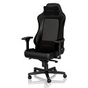 noblechairs ゲーミングチェア HERO(ヒーロー) ブラック/レッド NBL-HRO-PU-BRD-SGL-ED [NBLHROPUBRDSGLED]【MSSP】